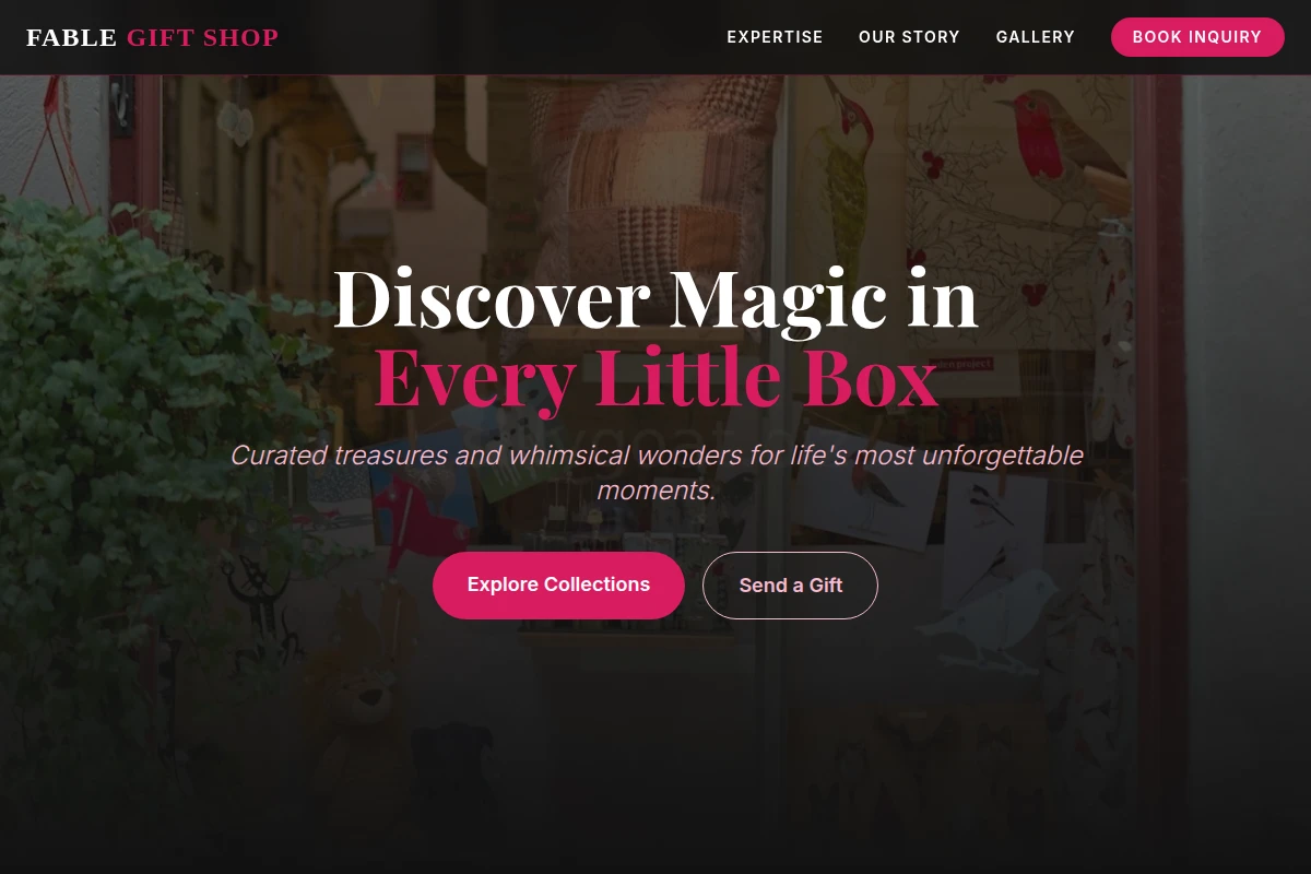 Fable Gift Shop